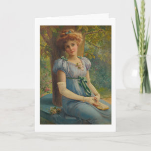 Carte Un coup d'oeil doux par Emile Vernon Card