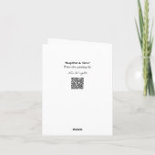 Carte Un couple amusant qui s'occupe des réalités généra (Dos)