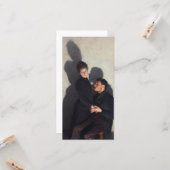 Carte Un couple avec des ombres moulées (par Emile Frian (Devant/Arrière en situation)