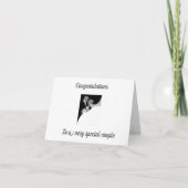 CARTE UN COUPLE SPÉCIAL POUR VOTRE "JOUR DE MARIAGE" (Devant)