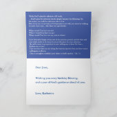 Carte Un cours à Miracles Qu'est-ce que vous m'auriez fa (Intérieur)