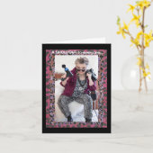 Carte Un cri à tout le monde pour continuer à essayer (Fleur jaune)