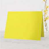 Carte Un dégradé qui se mélange du jaune à l'orange, la  (Fleur jaune)
