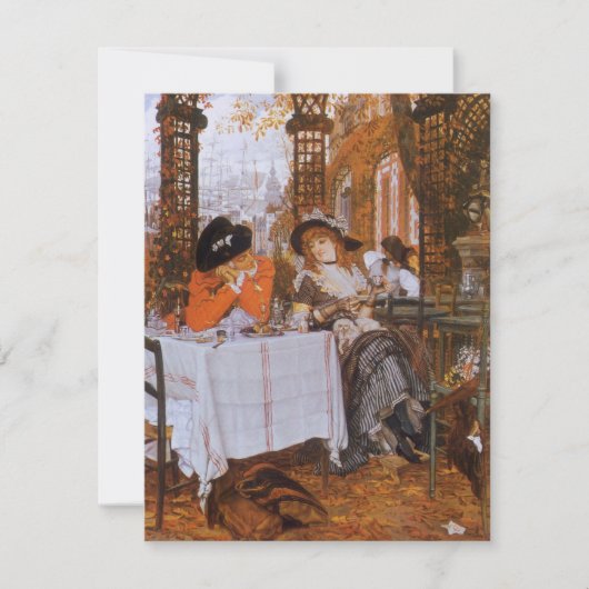 Carte Un Déjeuner par James Tissot (Devant)