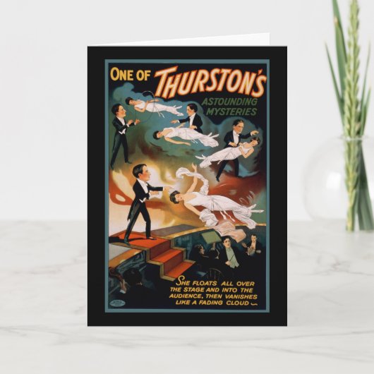 Carte Un des mystères stupéfiants de Thurston (Devant)