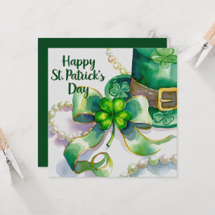 Carte Un design festif pour la Saint-Patrick