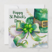 Carte Un design festif pour la Saint-Patrick (Devant)