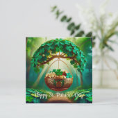 Carte Un design festif pour la Saint-Patrick (Debout devant)