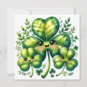 Carte Un design festif pour la Saint-Patrick (Devant)