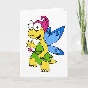 Carte Un Dessin Fairysaur Dinosaur.