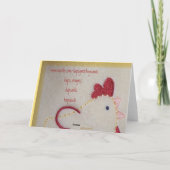 Carte Un deuxième enfant (Dos)