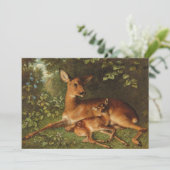 Carte Un Doe avec la face | Carl Schweninger, Jr. (Debout devant)