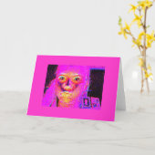 Carte Un enfant vraiment nouvel d'âge (Fleur jaune)