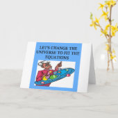 Carte Un grand design de physique (Fleur jaune)