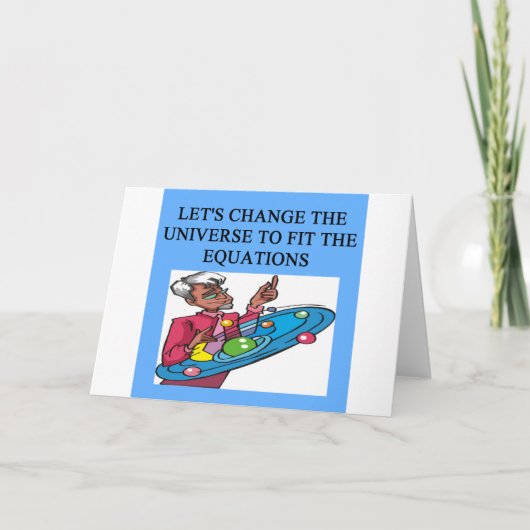 Carte Un grand design de physique (Devant)