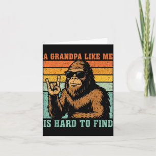 Carte Un grand-père comme est difficile à trouver bigfoo