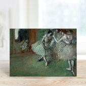 Carte Un groupe de danseurs | Edgar Degas