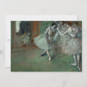 Carte Un groupe de danseurs | Edgar Degas (Devant)