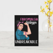 Carte Un guerrier de sensibilisation indestructible cade (Fleur jaune)