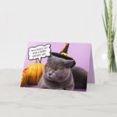 Carte Un Halloween méchant (Devant)