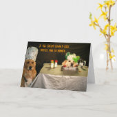 Carte Un Halloween sans tête (Fleur jaune)