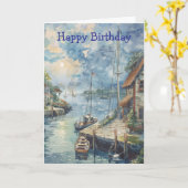 Carte Un havre paisible (Fleur jaune)