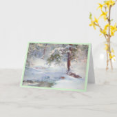 Carte Un hivernage (Fleur jaune)