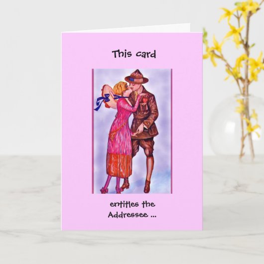 Carte Un Homecoming Hanseux (Fleur jaune)