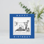 Carte Un homme triche aux fléchettes (Debout devant)