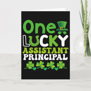 Carte Un instant chanceux Principal St Patricks Day 