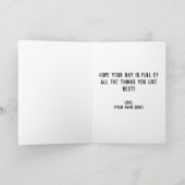 Carte Un instantané Brown rustique photo de Fête des pèr (Intérieur)