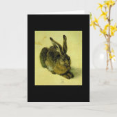 Carte Un jeune loup (Fleur jaune)