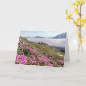 Carte Un jour ensoleillé en Colombie-Britannique, le (Fleur jaune)