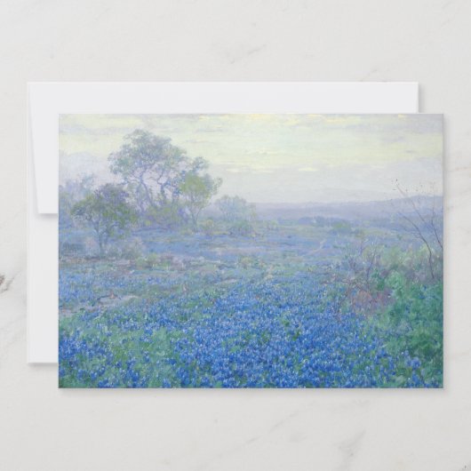 Carte Un jour nuageux, Bluebonnets | Julian Onderdonk (Devant)
