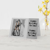 Carte Un jour, un jour, un jour, un jour. (Fleur jaune)