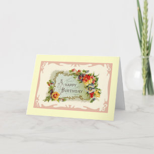 Carte Un joyeux anniversaire