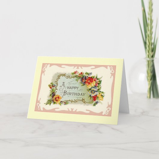 Carte Un joyeux anniversaire (Devant)