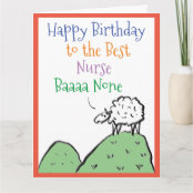 Carte Bande Dessinee D Infirmiere De Joyeux Anniversaire Zazzle Be