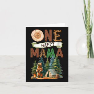 Carte Un Joyeux Camper Mama Premier Anniversaire Camping