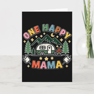 Carte Un joyeux campeur de maman Premier anniversaire Ca