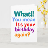 Carte Un joyeux souhait d'anniversaire (Fleur jaune)