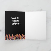 Carte Un lièvre qui joue de la guitare (Intérieur)