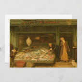 Carte Un magasin de pêcheurs par Frederick Walker (Devant / Derrière)
