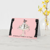 Carte Un Mariage En Fabrique Las Vegas Card (Fleur jaune)