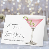 Un Martini un tout petit peu plus vieux Joyeux Ann