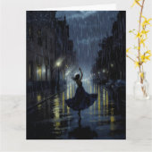 Carte Un Merci coloré (Fleur jaune)