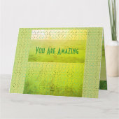 Carte Un Merci de super-héros (Dos)