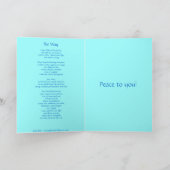 Carte Un Message De Paix (Intérieur)