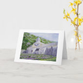 Carte Un moine au travail (Fleur jaune)