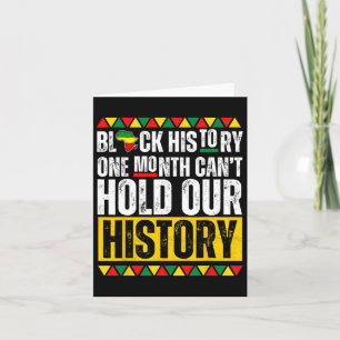 Carte Un mois ne peut contenir notre histoire Fierté de